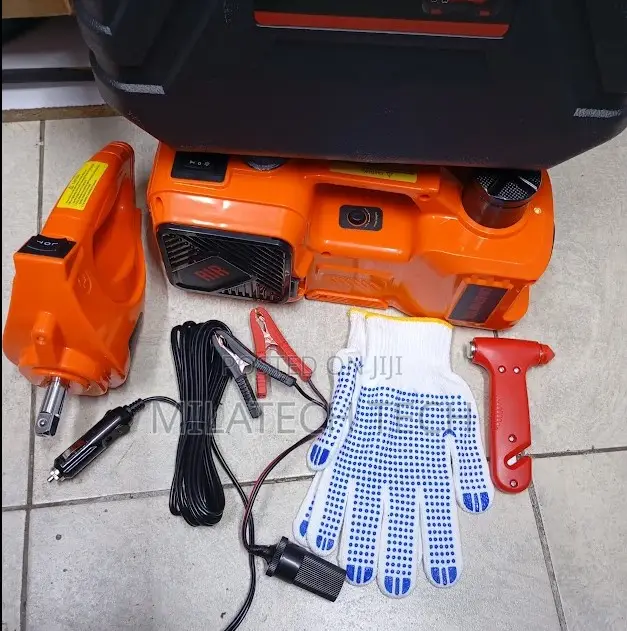 Automatic Electric Car Jack With Tyre Inflator – Car Jack Compresso