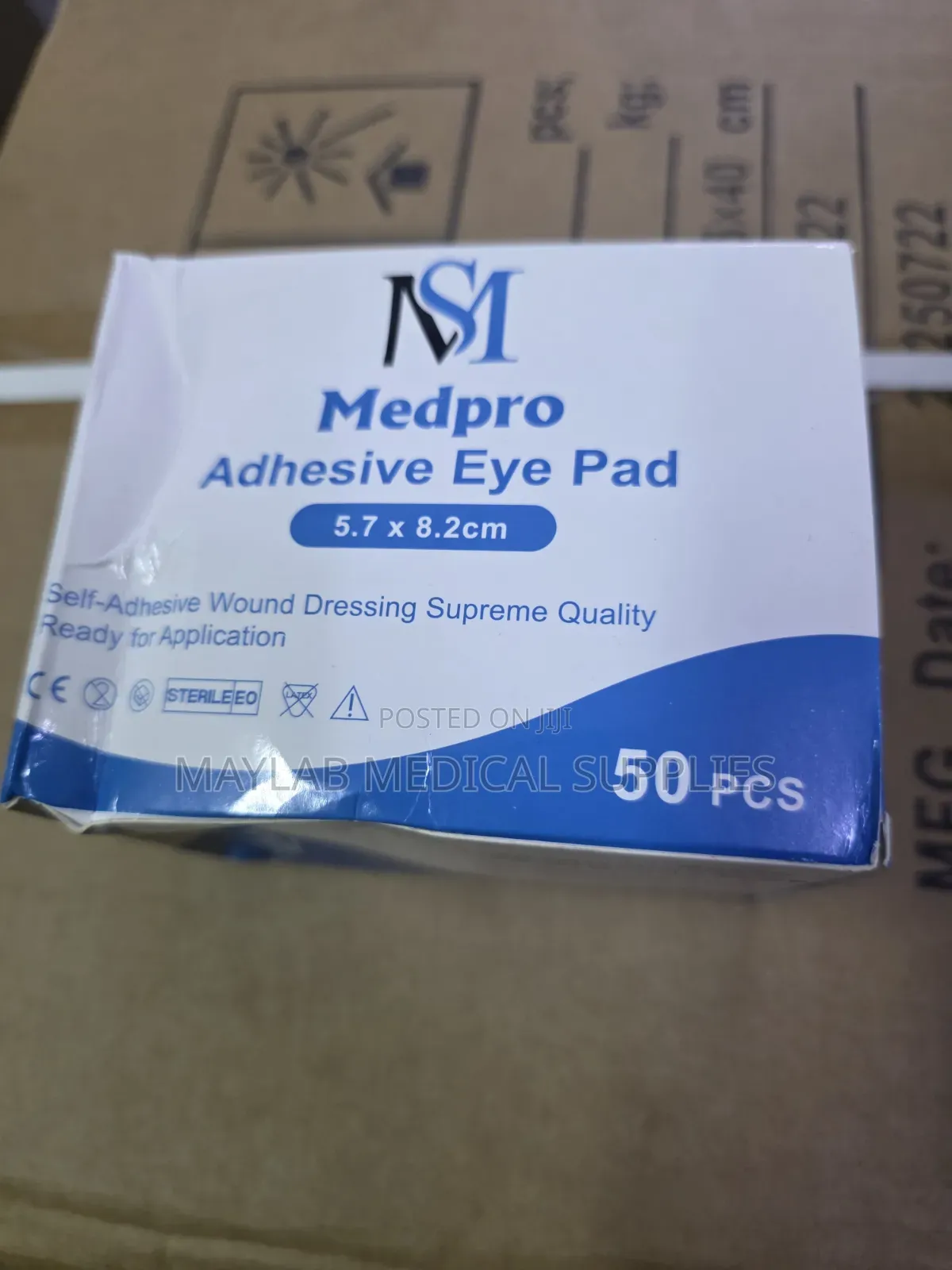 Adhesive Eye Pad – Sterile Eye Dressing With Soft Padding