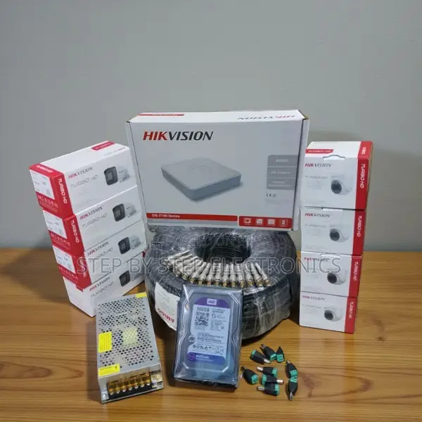 Value Prices 8 Hikvision 1080P Full HD 2MP CCTV Cameras Complete Kit