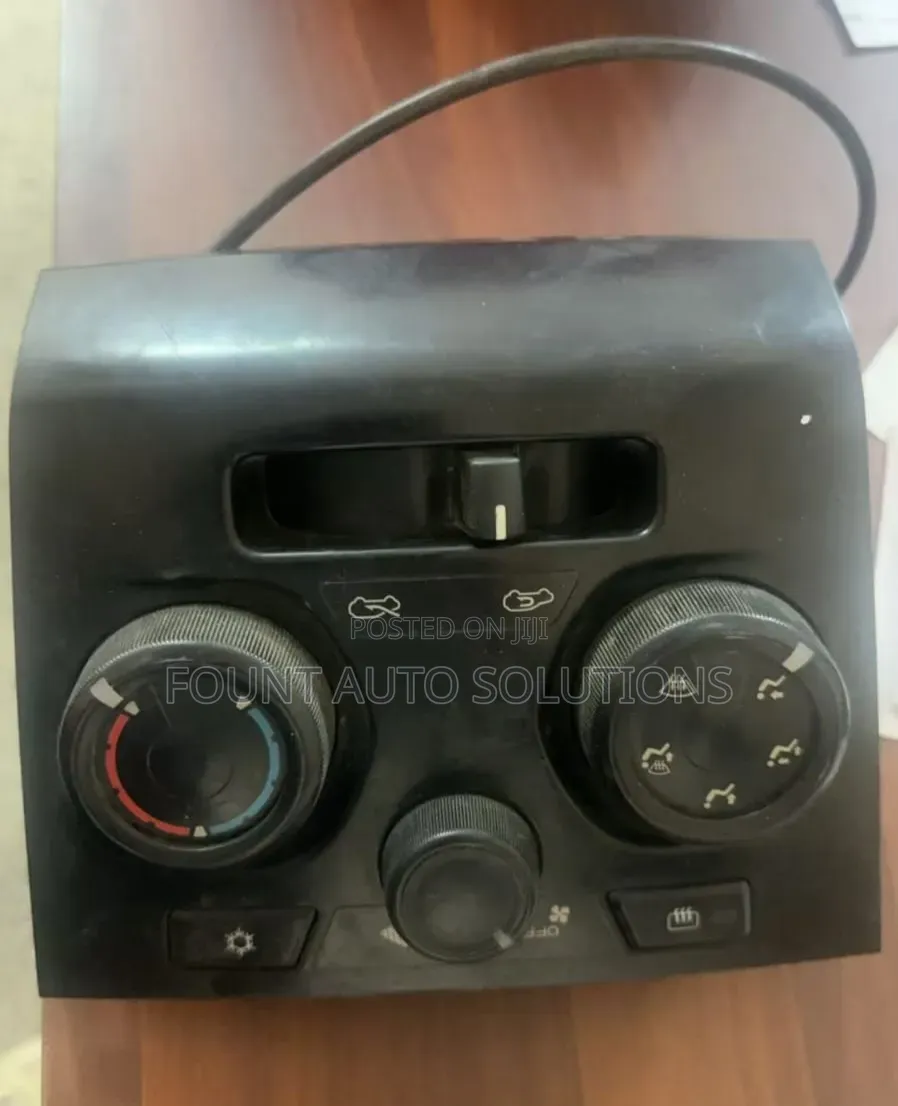Heater Control Panel Isuzu D-Max