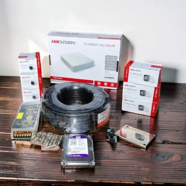 Best Prices 6 Hikvision 1080P Full HD 2MP CCTV Cameras Complete Kit