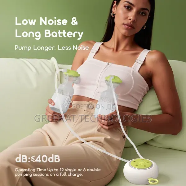 Oraimo DouPump Electric BPA-Free Micro-Vibration Breast Pump
