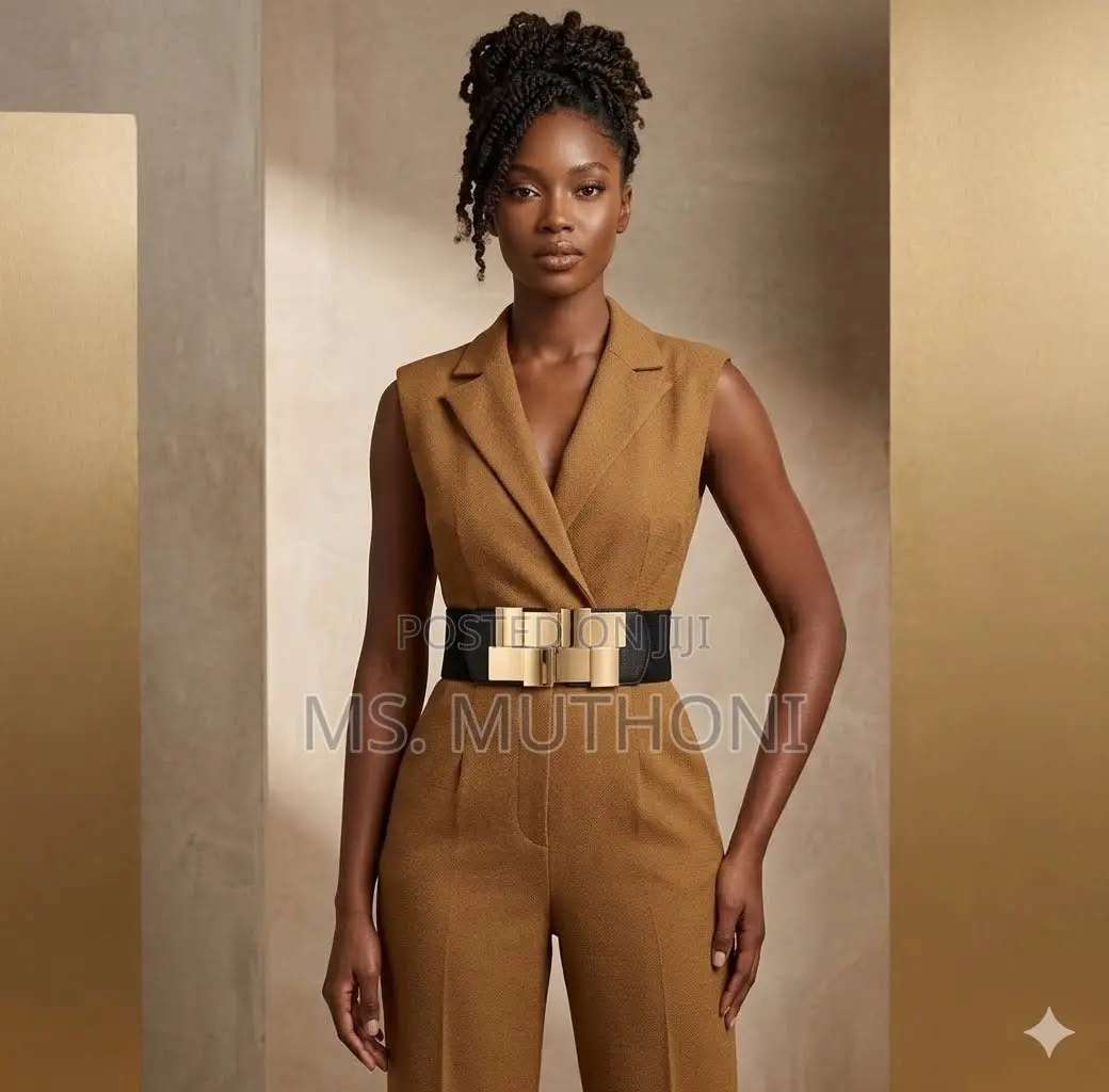 Fashion Waist Accent Elastic Belt