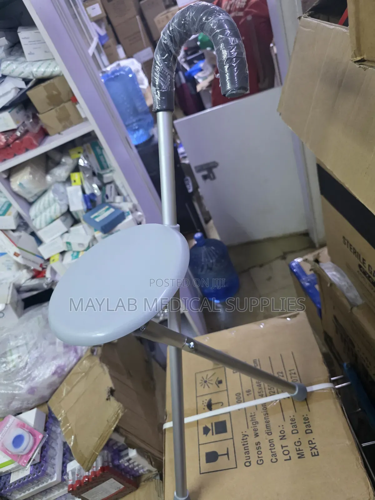 Walking Stick With Chair – Foldable Walking Cane Seat