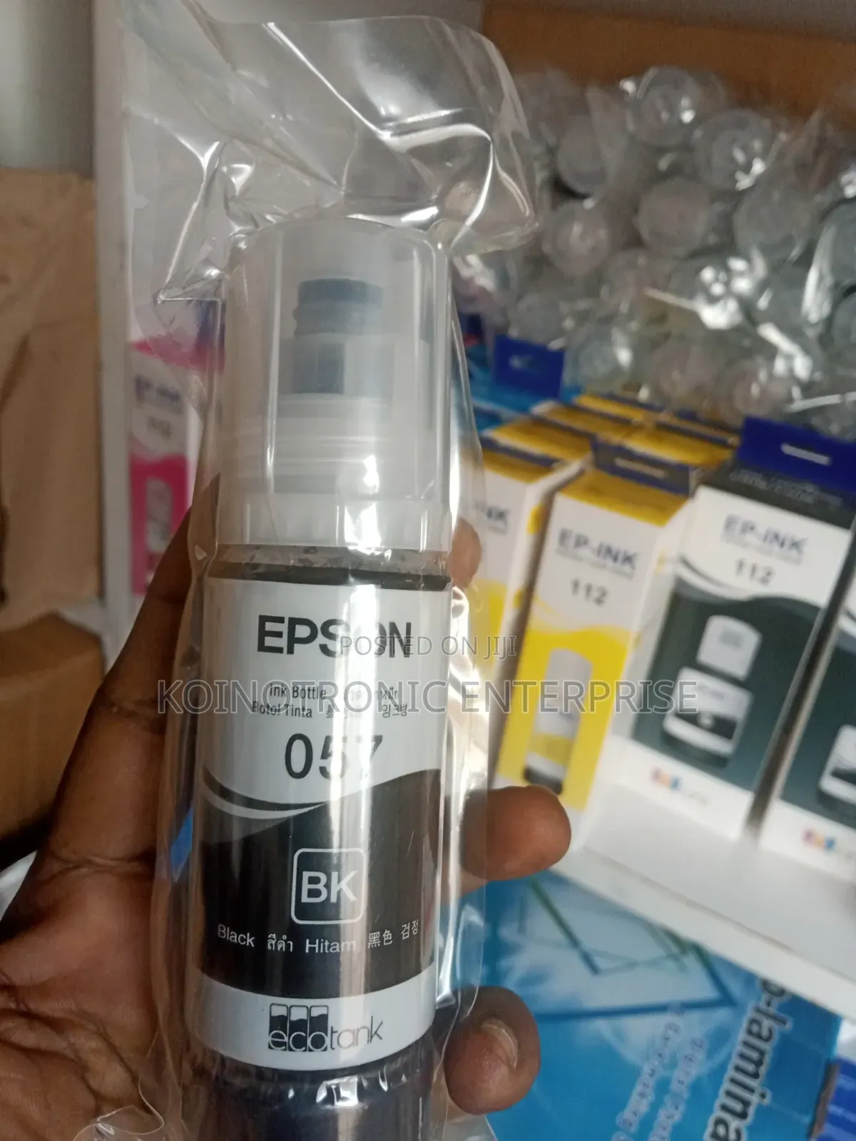 057 Ink Black Genuine