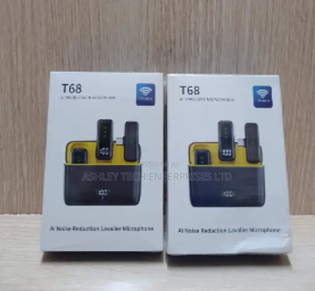 T68 Wireless Mic for Vlogging & Interviews