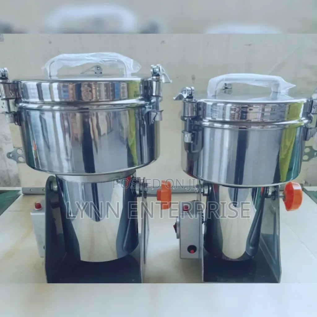 1000 Grams Electric Dry Grinder / Mill - Stainless Steel