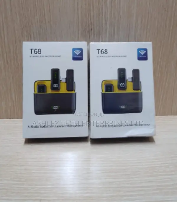 T68 Wireless Mic – Crystal Clear Sound