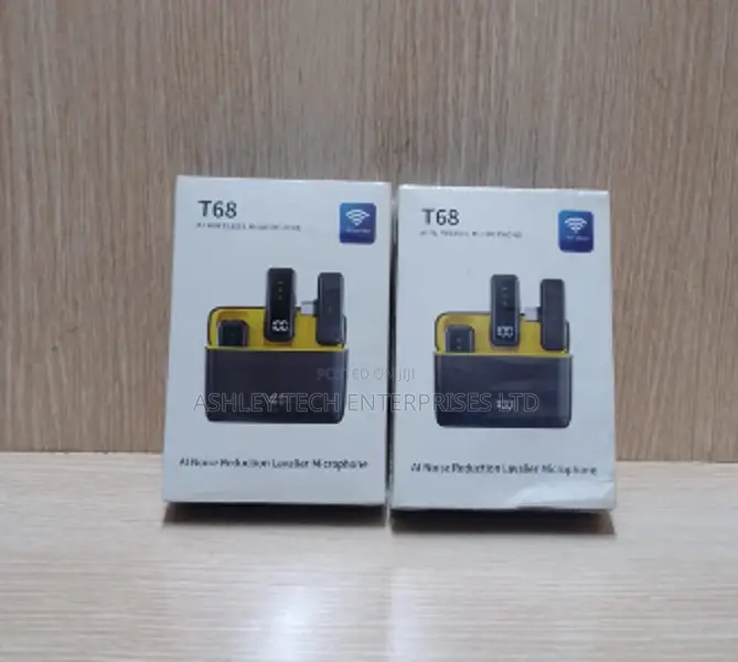 T68 Wireless Collar Mic for Phone