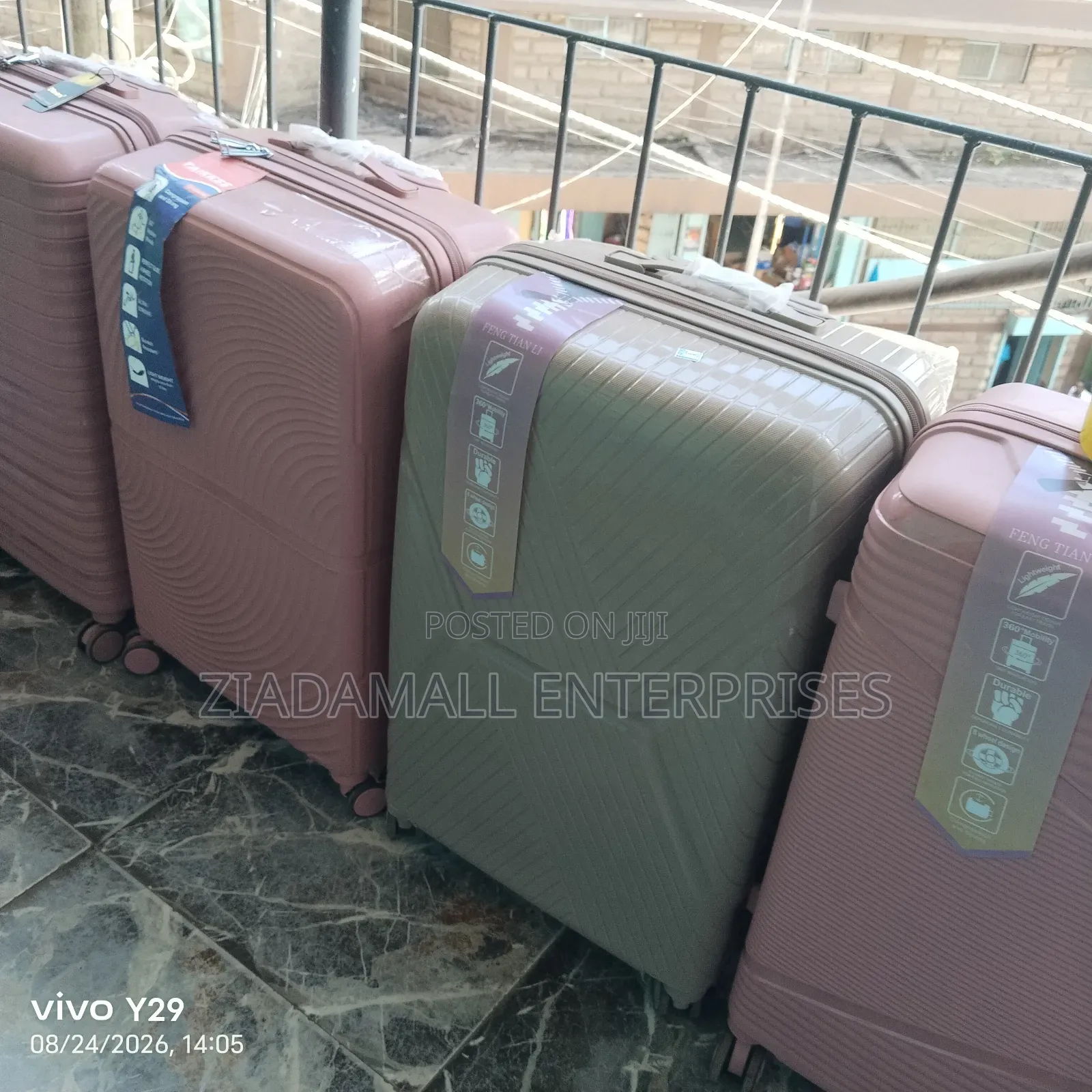 New Model Rubber Suitcase 3pieces. 3in1