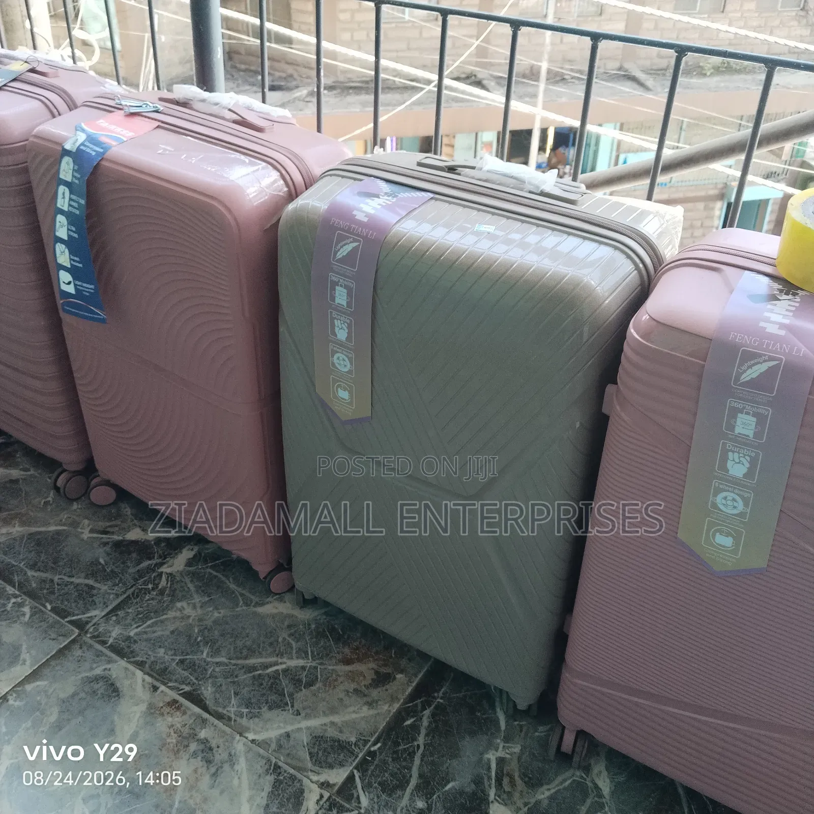 New Model Rubber Suitcase 3pieces. 3in1