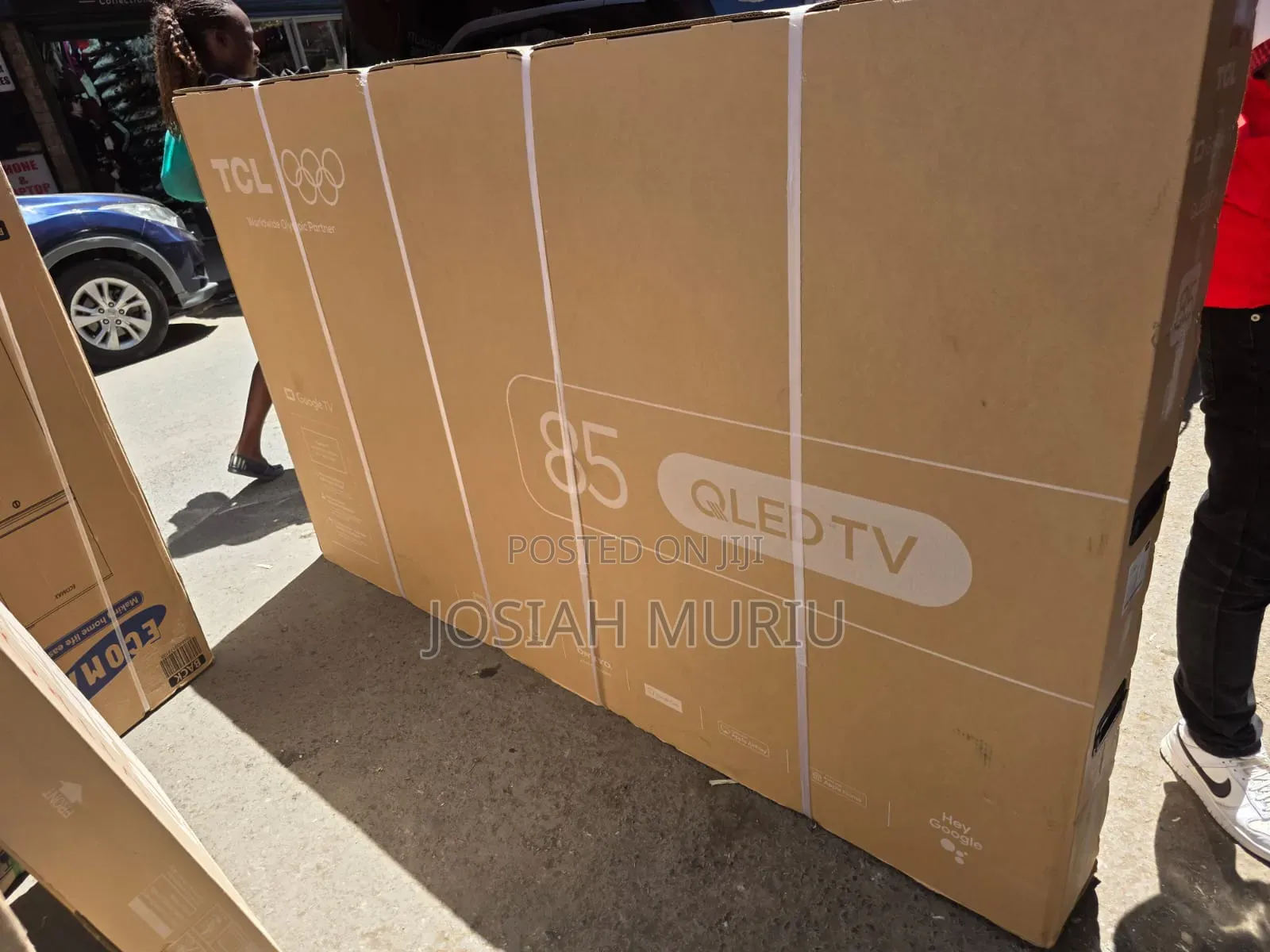TCL 85” 4K Smart TV – QLED Display, Google TV & Dolby Atmos