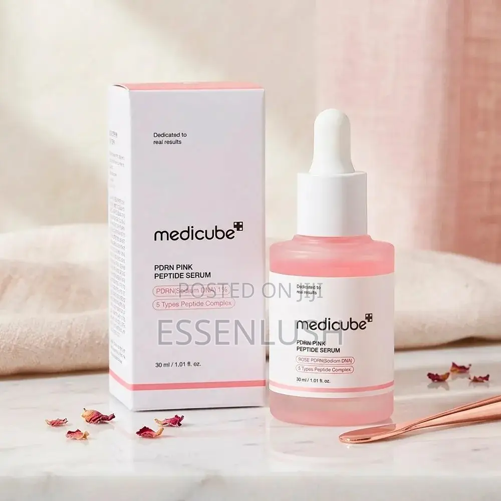 Medicube PDRN Pink Peptide Serum 30ml - Glass Skin Glow Serum