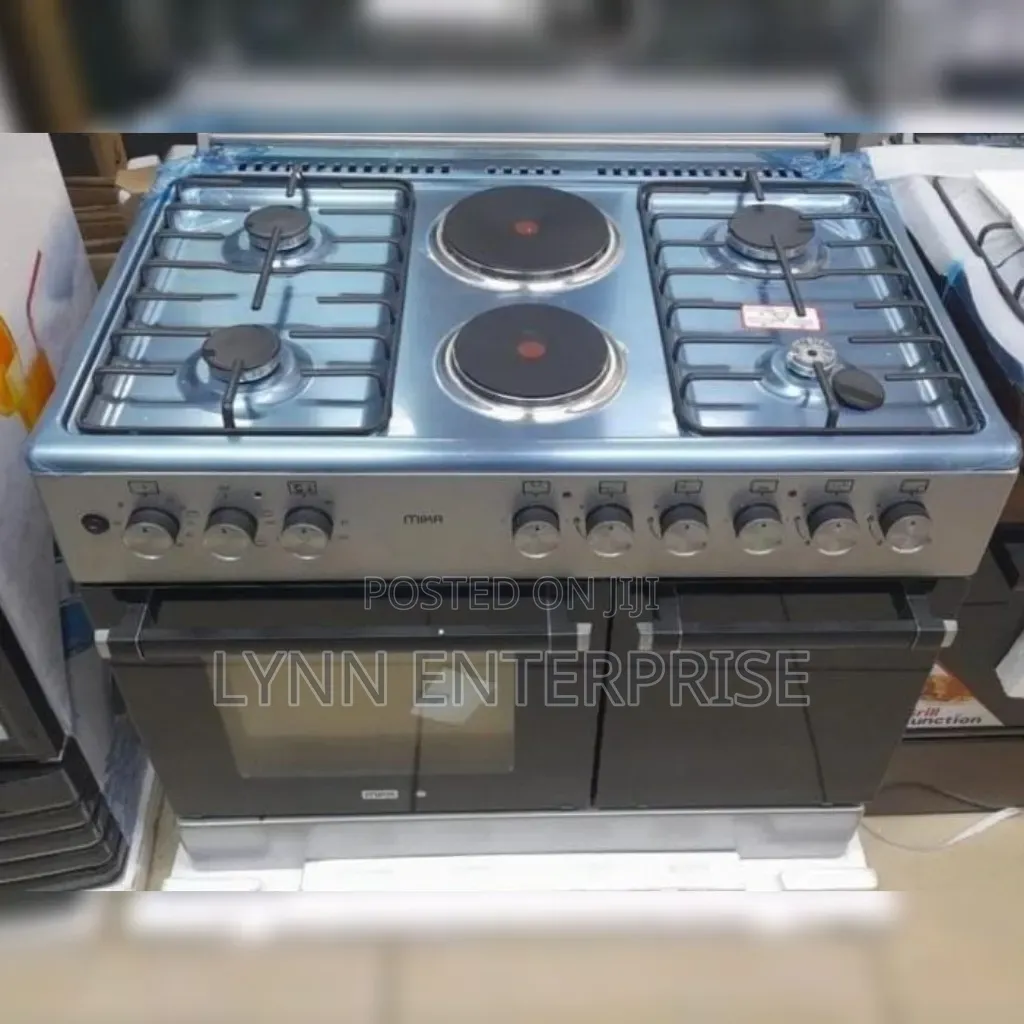 Mika Standing Cooker 4 Gas Pool Jet Burners + 2 RAPID Hot Plate 60*90