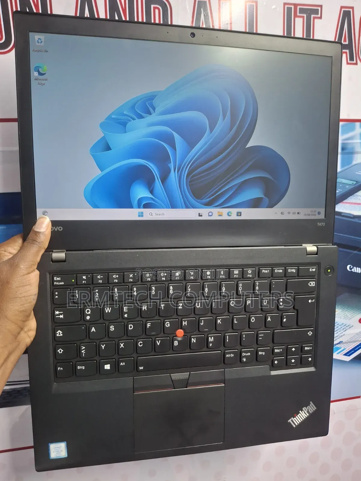 Laptop Lenovo ThinkPad T470 8GB Intel Core i5 SSD 256GB