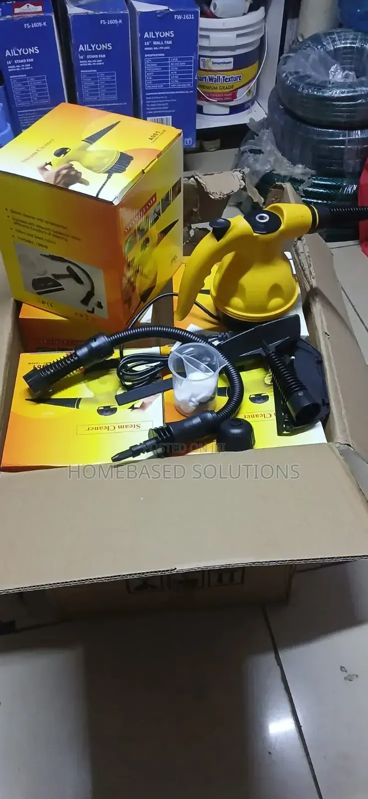 1000watts Yellow Steam Cleaner