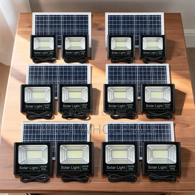 Wholesale Deals 100W,200W,300W Watts Double Solar Floodlights