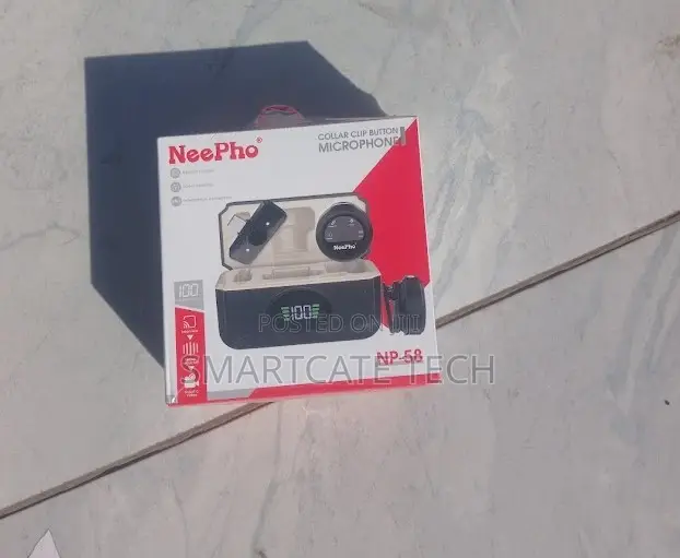 NeePho NP-58 Plug Play Wireless Microphone With Noise Reduction