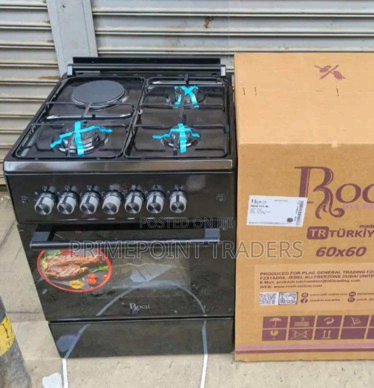 Roch Turkey 60×60 Freestanding Cooker – 3+1