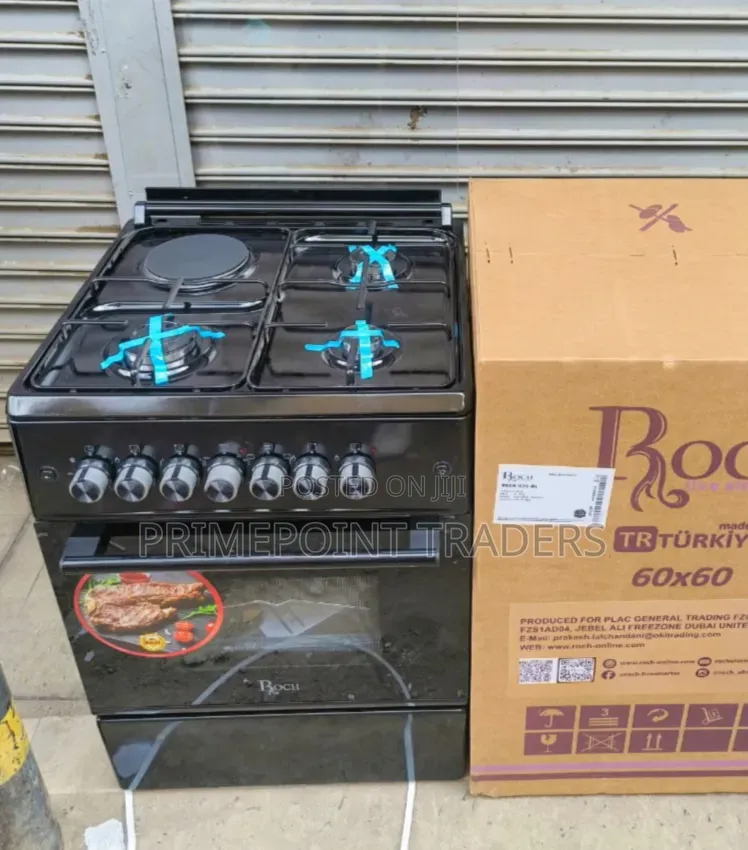 Roch Turkey 60×60 Freestanding Cooker – 3+1
