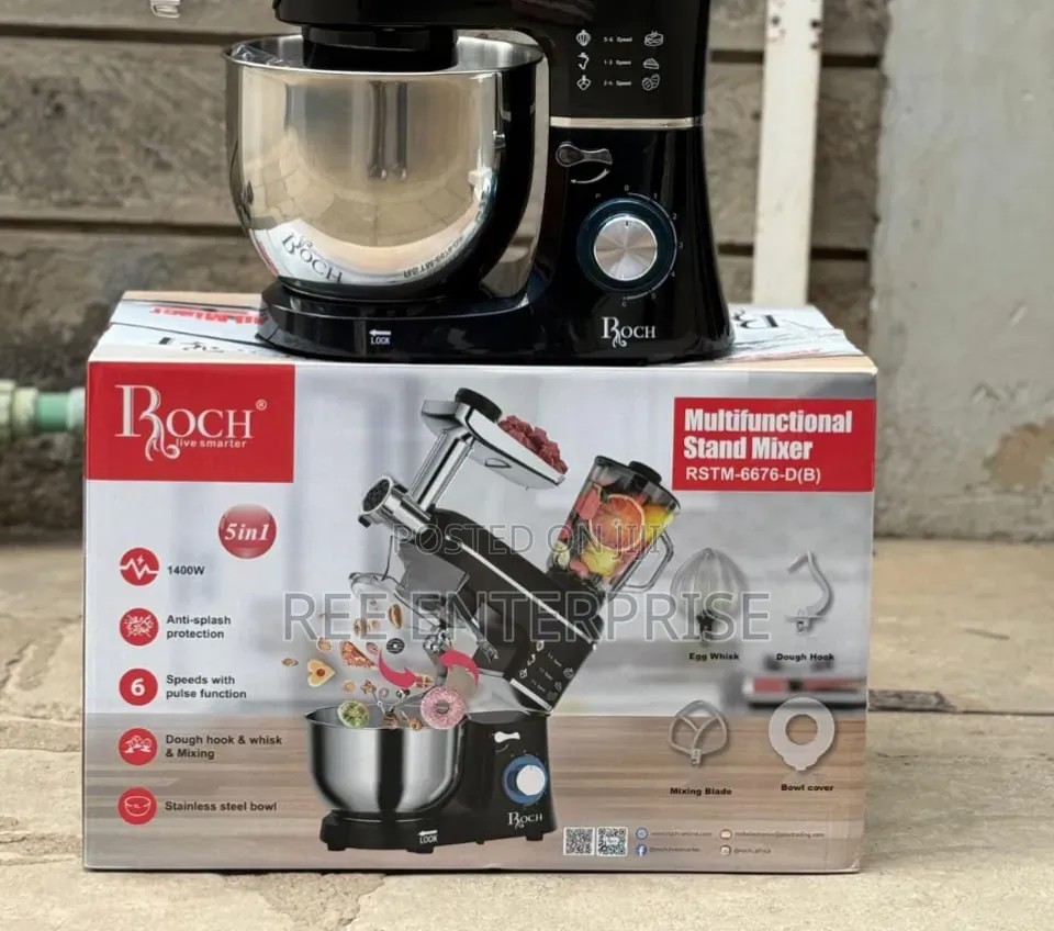🔥🔥🔥5 in 1 Roch Multifunctional Stand Mixer