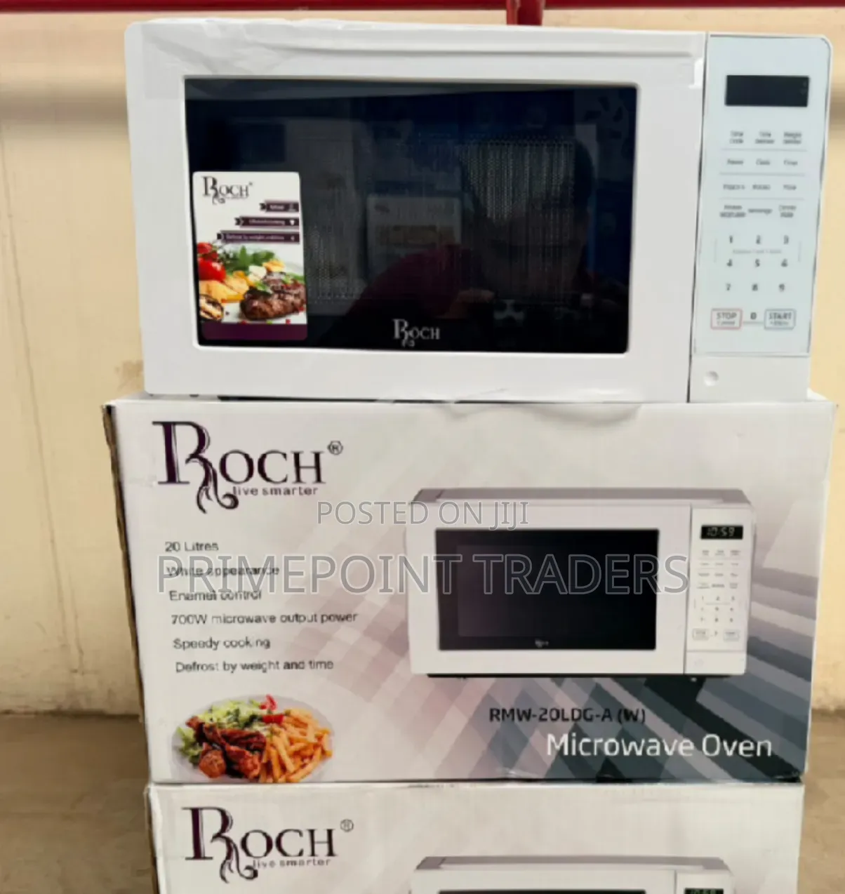 Roch 20L Digital Microwave – Stylish & Easy to Use