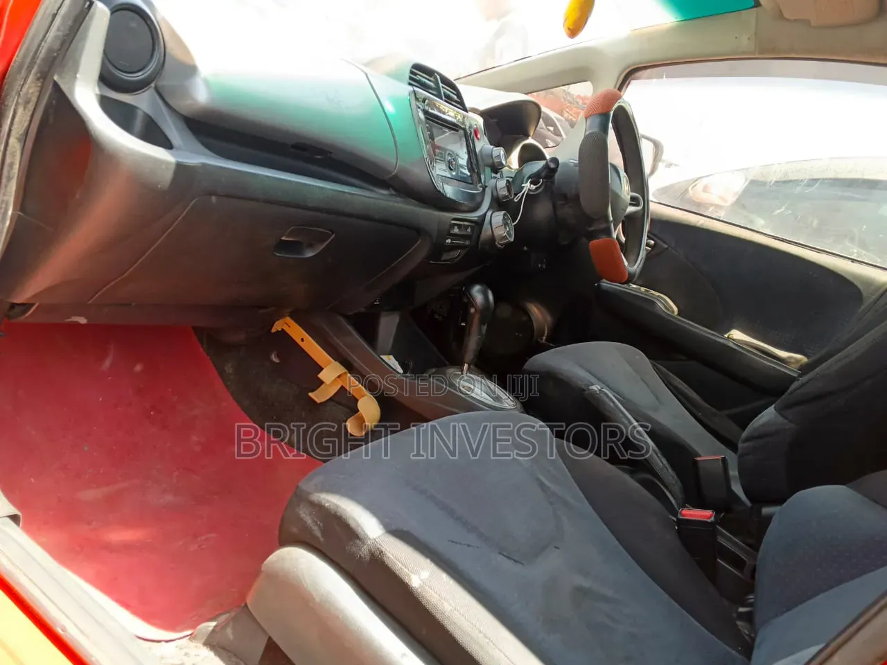 Honda Fit 2012 Red