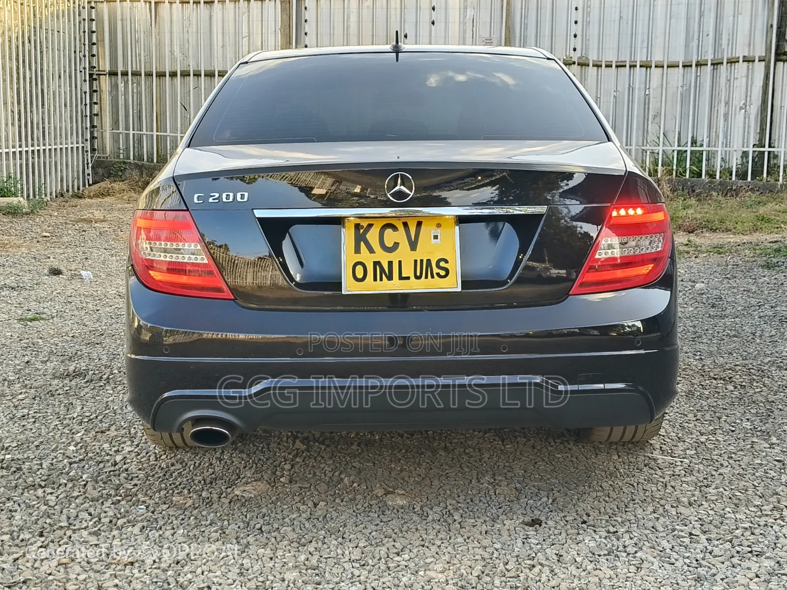 Mercedes-Benz C200 2014 Black