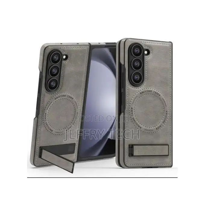 Samsung Galaxy Z Fold 6 Leather Phone Case With Magsafe
