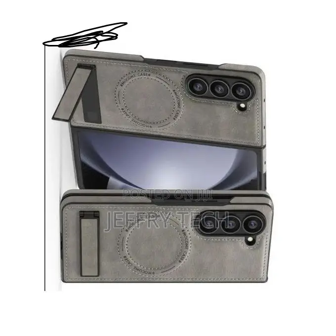 Samsung Galaxy Z Fold 6 Leather Phone Case With Magsafe