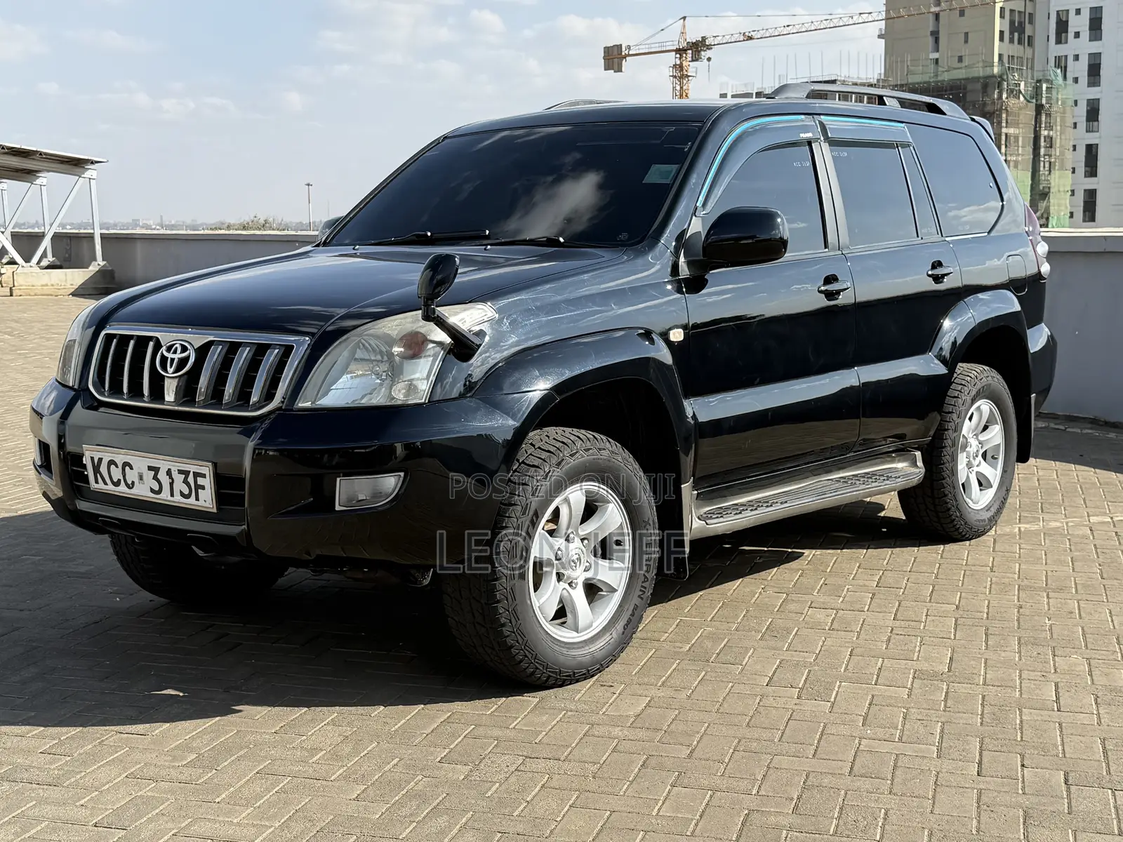 Toyota Land Cruiser Prado 2008 Black