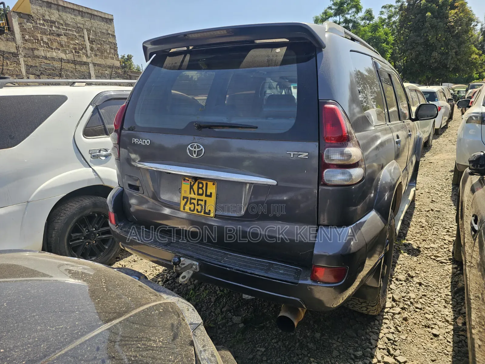Toyota Land Cruiser Prado 2003 Gray
