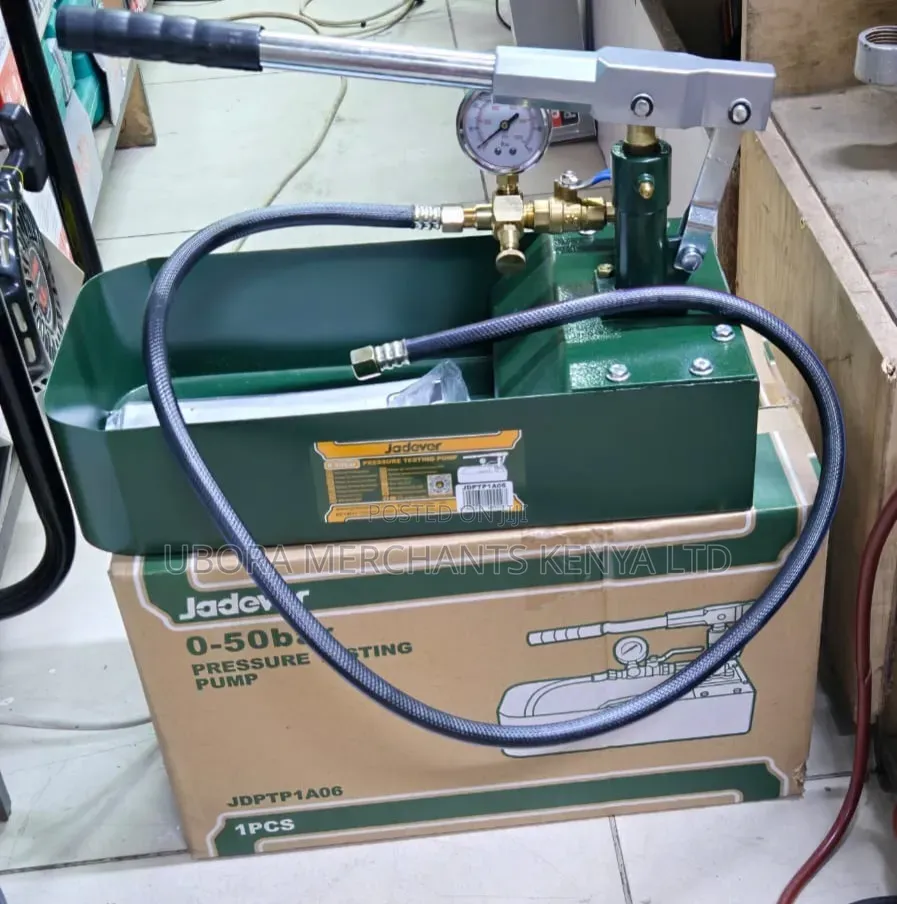 Jadever JDPTP1A06 Manual Pressure Test Pump 50bars