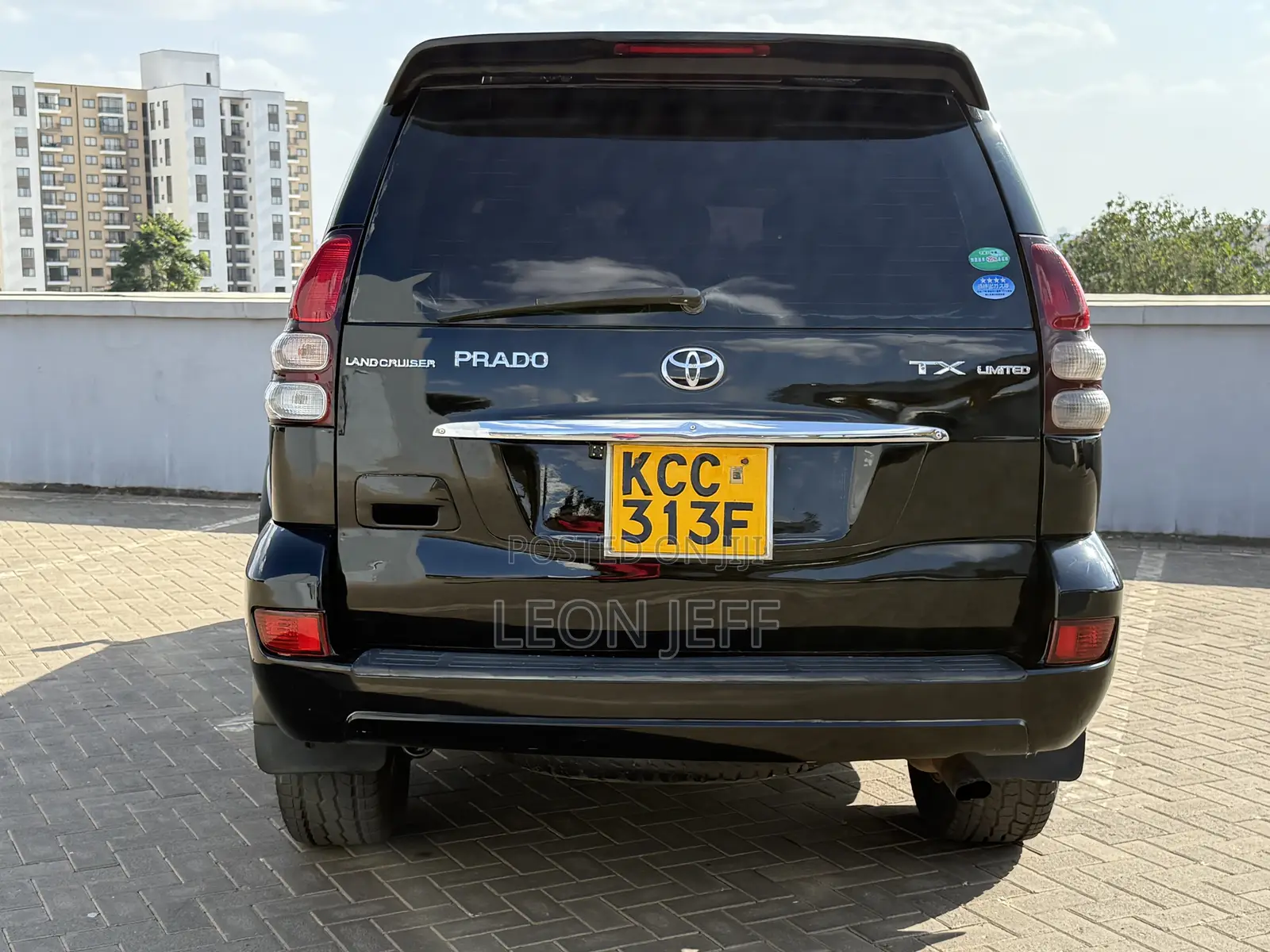 Toyota Land Cruiser Prado 2008 Black