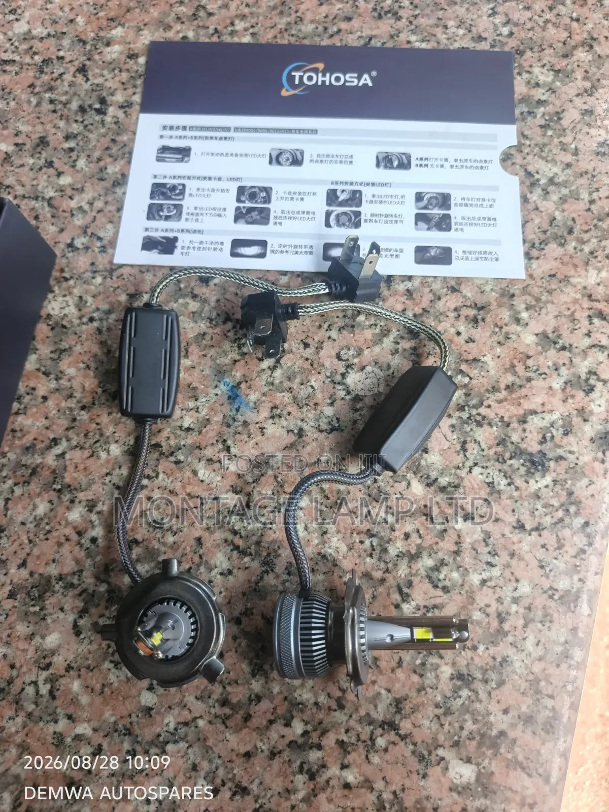 New H 4 Bulbs LED LIGHTING Bulbs