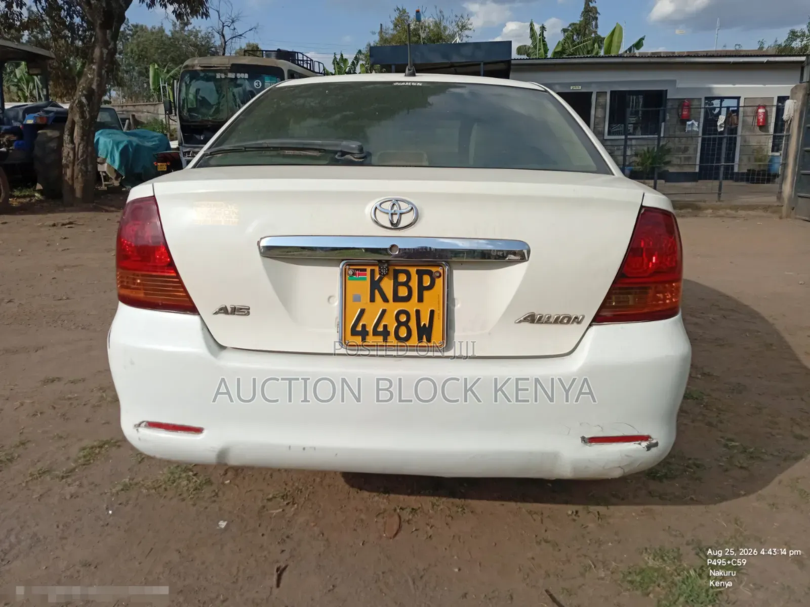 Toyota Allion 2004 White