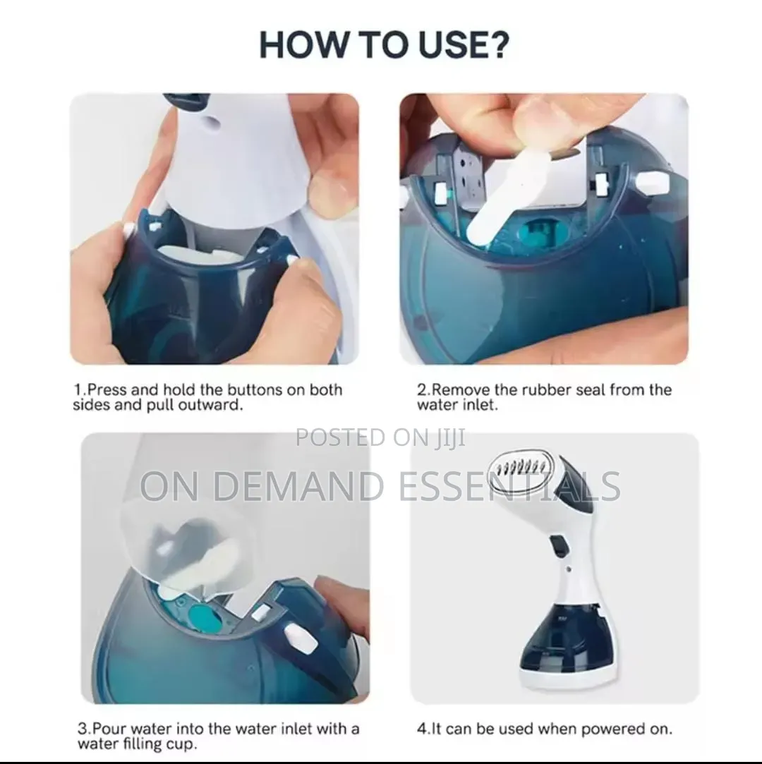 Heat Up Hand Held Garment Steamer