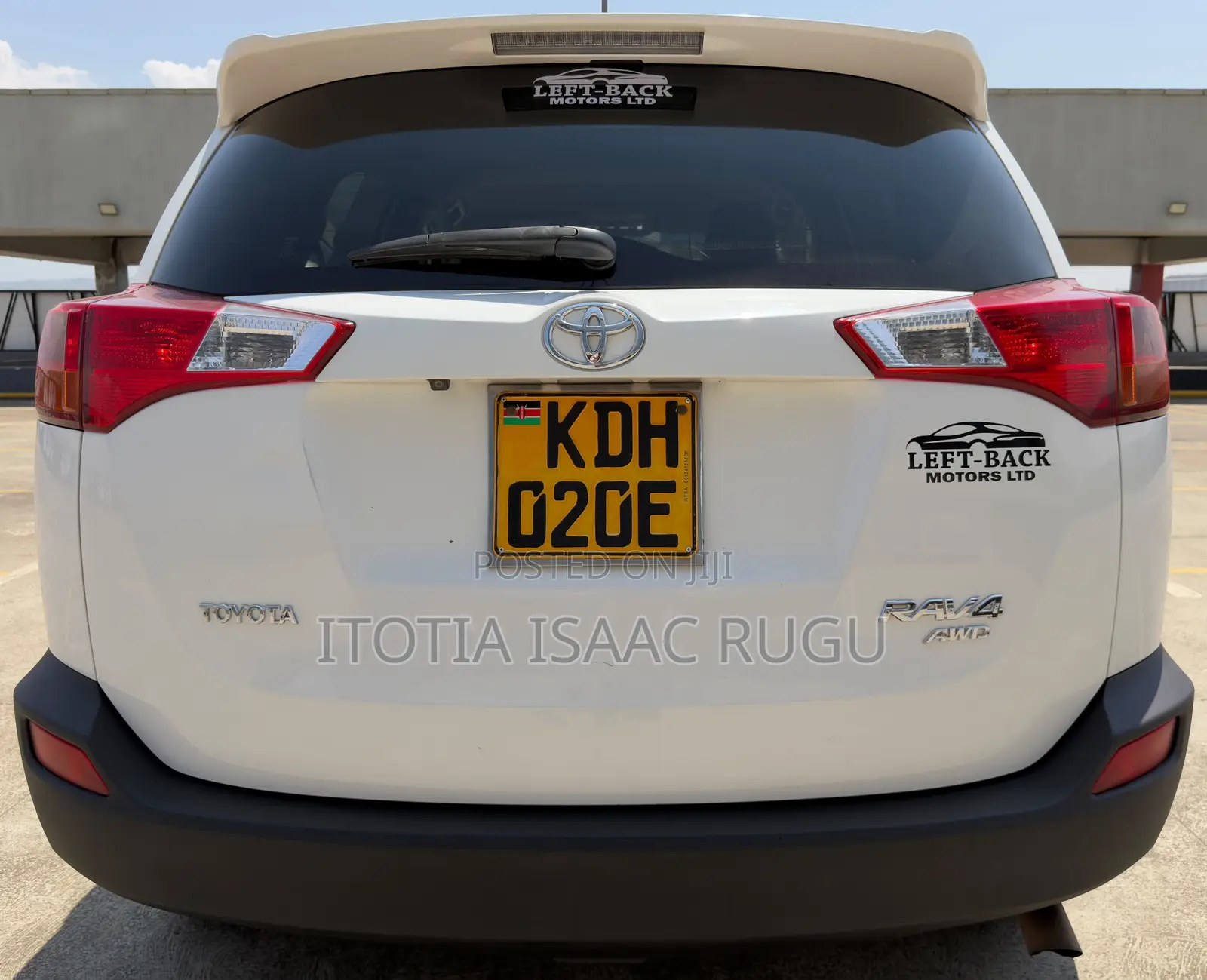 Toyota RAV4 Limited 4dr SUV AWD (2.5L 4cyl 6A) 2014 White