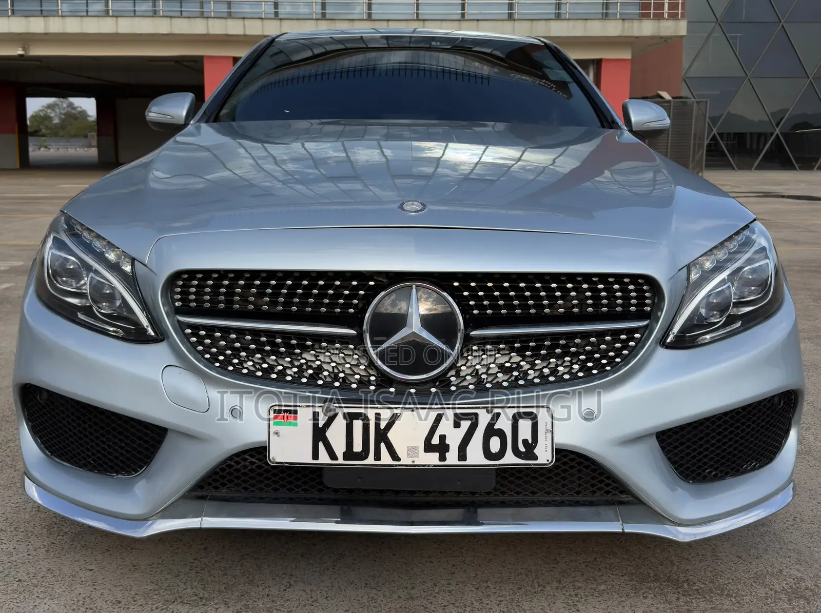 Mercedes-Benz C200 2015 Blue