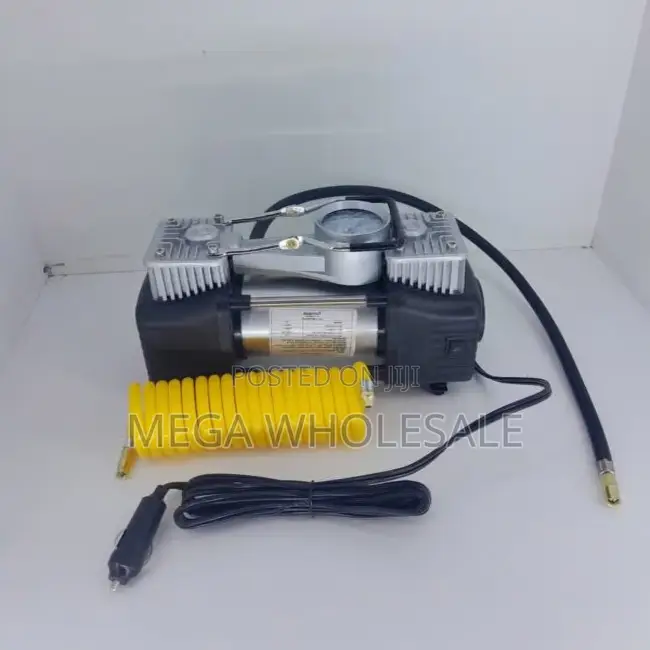 Factory Prices 12V Double Cylinder Car Air Compressor Pump