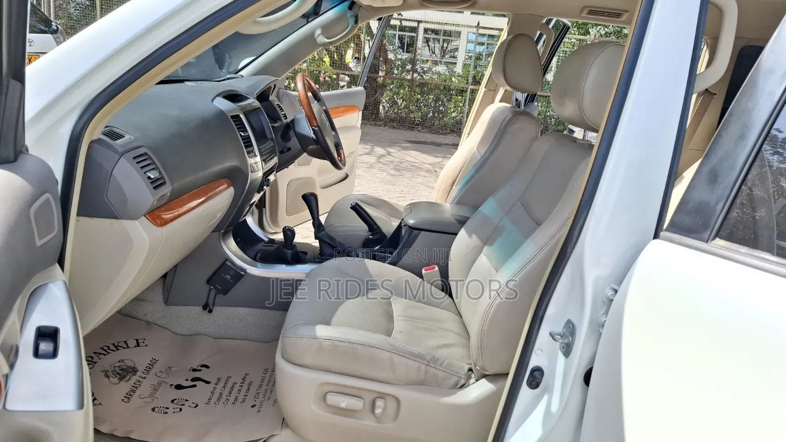 Toyota Land Cruiser Prado 2003 White