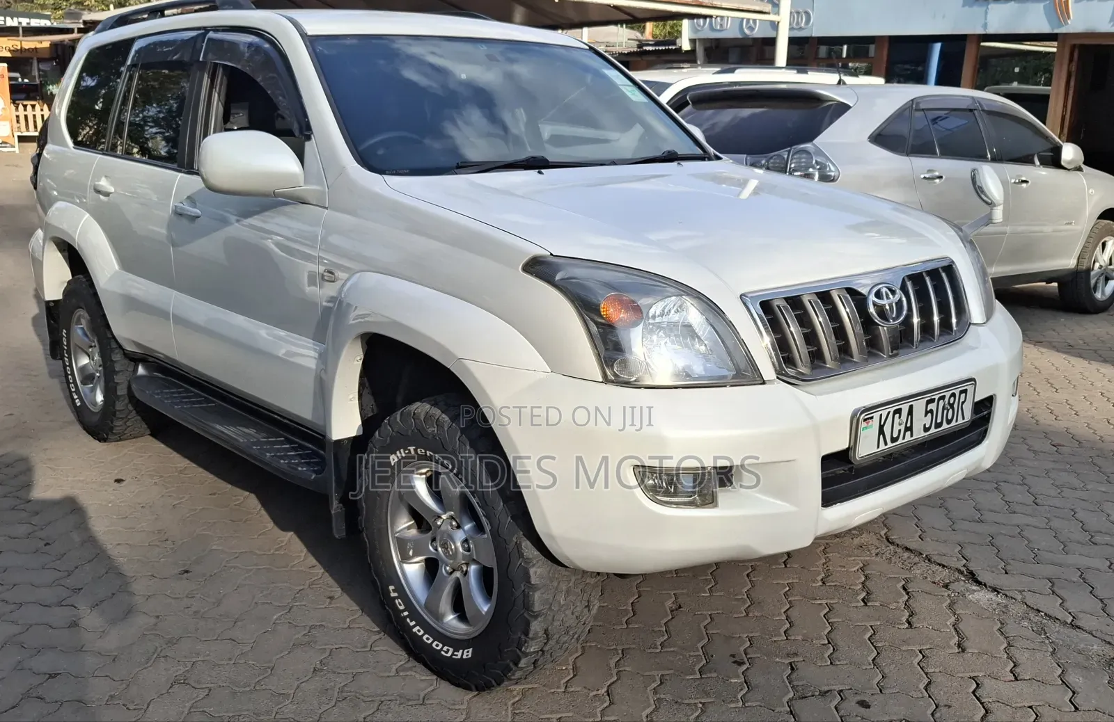 Toyota Land Cruiser Prado 2008 White