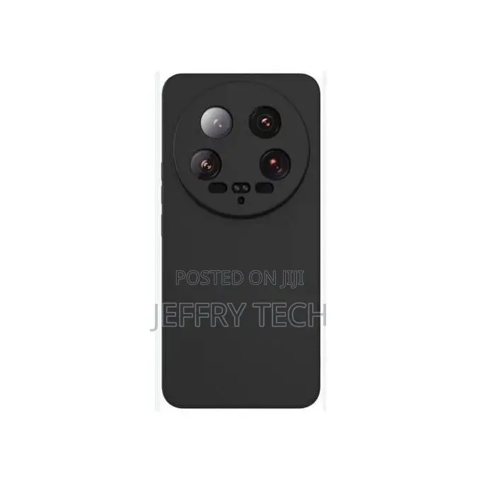 Silicon Back Case for Xiaomi Mi 14 Ultra 5g . Black