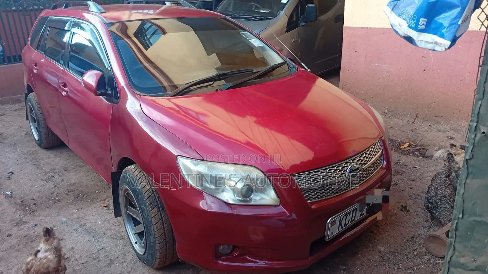 Toyota Corolla Fielder 2009 Red