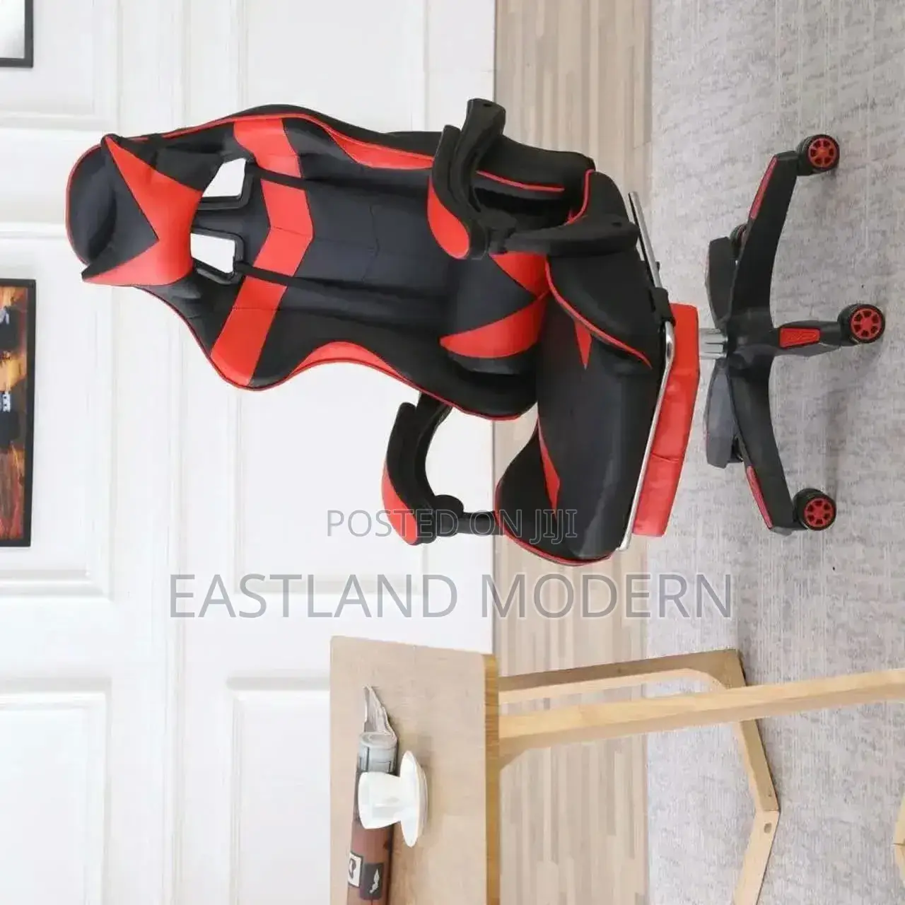 Ergonomic Racing Office Chair – Black & Red