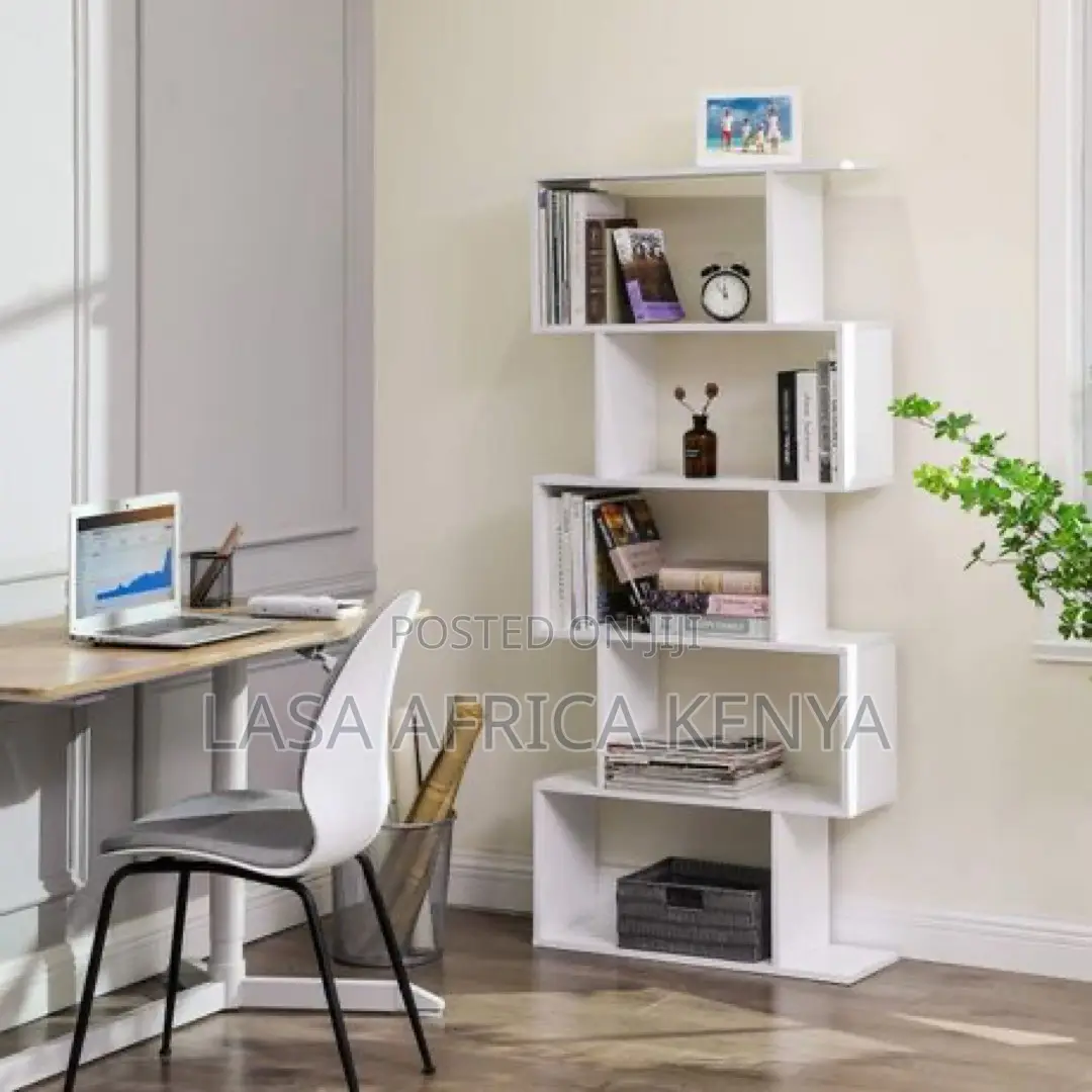 Lazava 5-Tier Display Shelf Free-Standing Bookc. | LASA