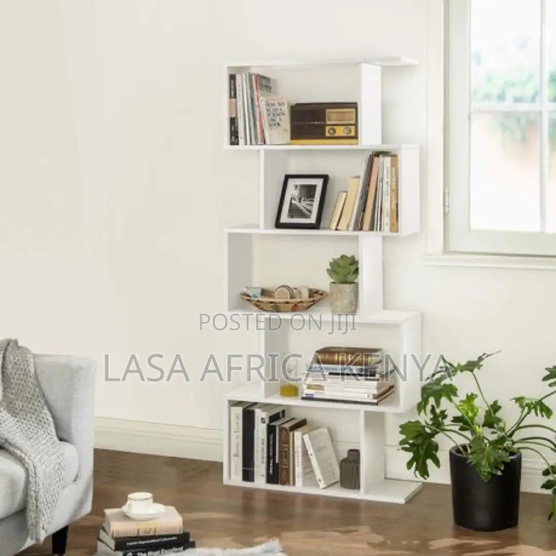 Lazava 5-Tier Display Shelf Free-Standing Bookc. | LASA