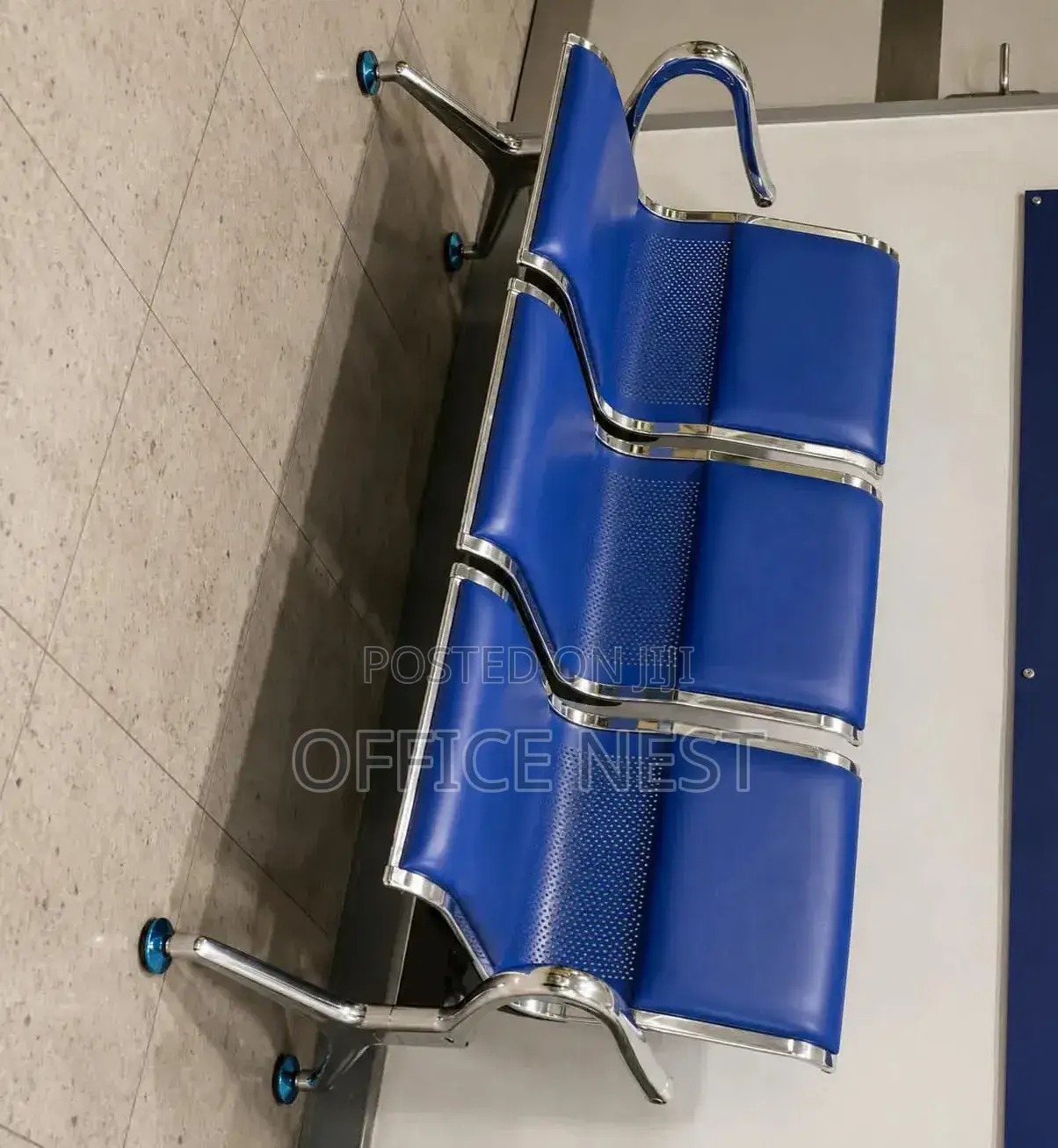 Blue Reception & Office Waiting Chair