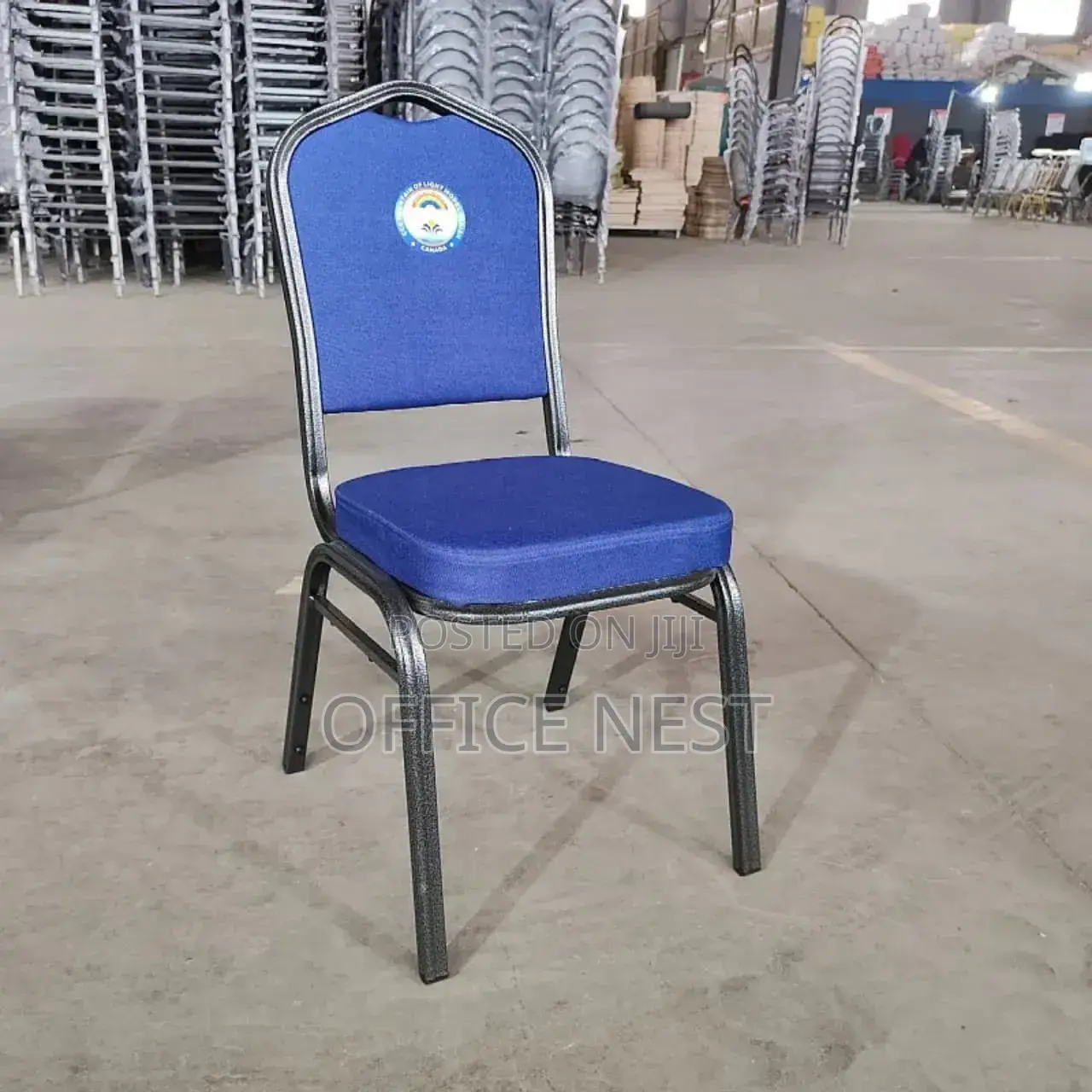 Blue Padded Event, Conference & Wedding Chair