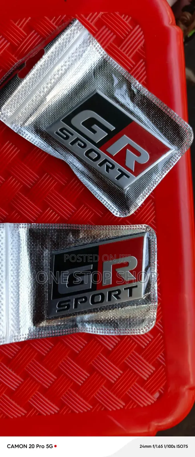GR Sport Exterior Styling Replacement Badge4 Toyota Gazoo Racing Model